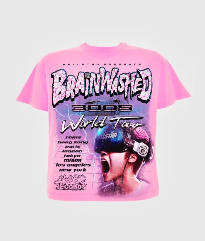 Hellstar Brainwashed World Tour T-Shirt