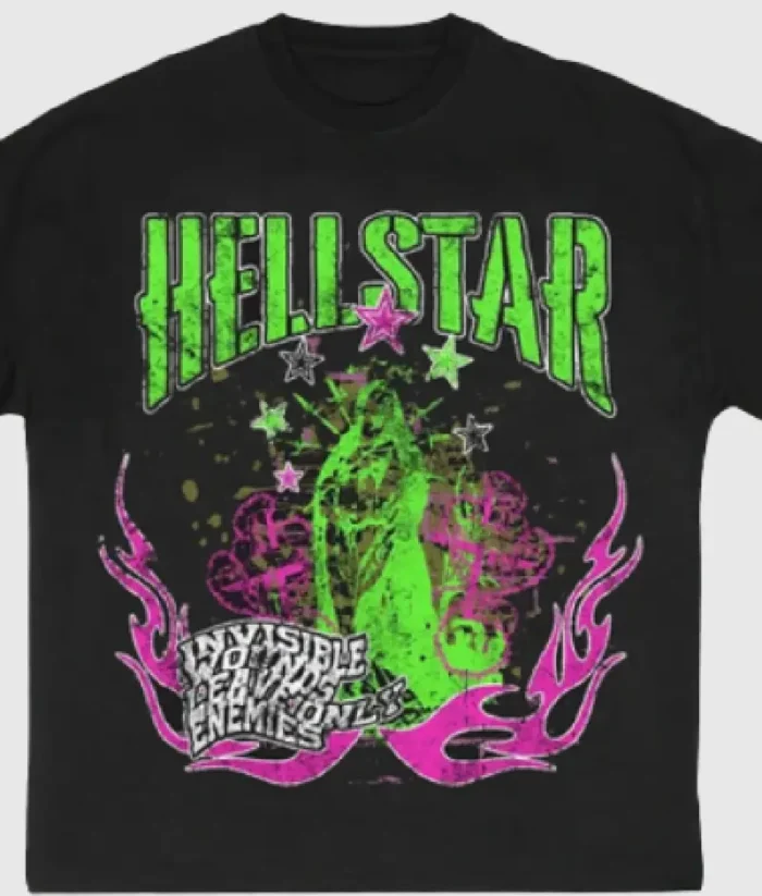 Hellstar Invisible Enemies T-Shirt Black