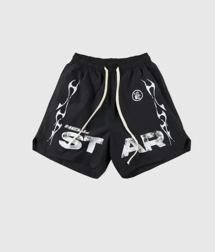 Hellstar Studios Records Star Shorts Black