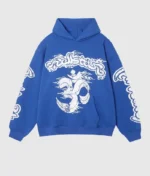 Hellstar Studios Records Yoga Hoodie Blue