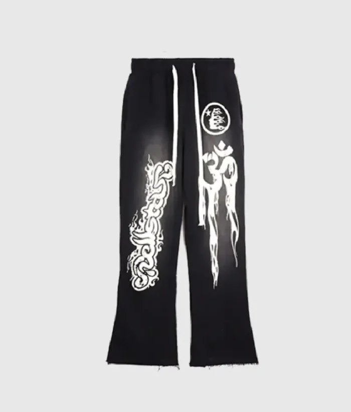 Hellstar Studios Records Yoga Tracksuit Black